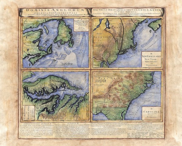 Discovery Map Series: 001 1737 Heirs Map of British North American Territories image