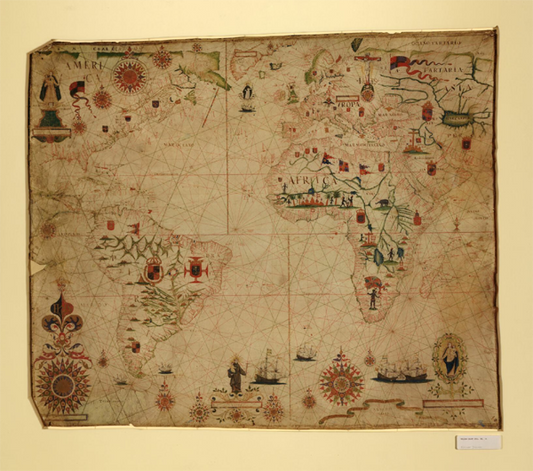 Discovery Map Series: Portolan Chart of Africa image