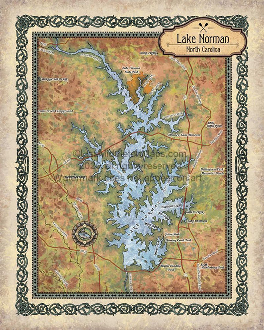 Travel Map Feature: Lake Norman, North Carolina image