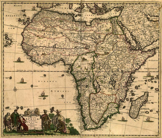 Discovery Map Series: Africae Accuratissima image