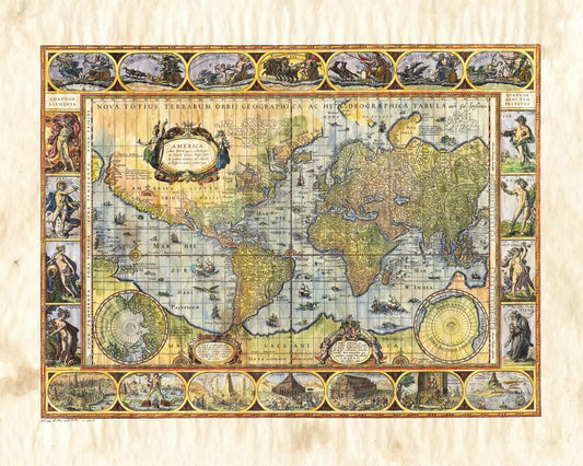 Discovery Map Series: Nova Totius Terrarum 1605 image