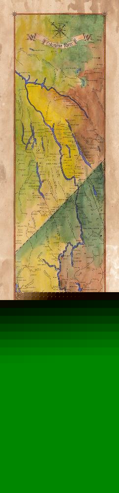 Discovery Map Series:  Columbia River, Headwaters to the Pacific Ocean image