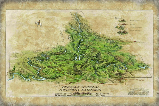 Discovery Map Series: Dinosaur National Monument image