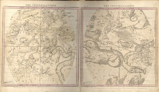 Celestial Map Series Part 2: March, February, January + December, November, October image