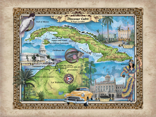Our Travel Tuesday Feature Map: Discover Cuba image