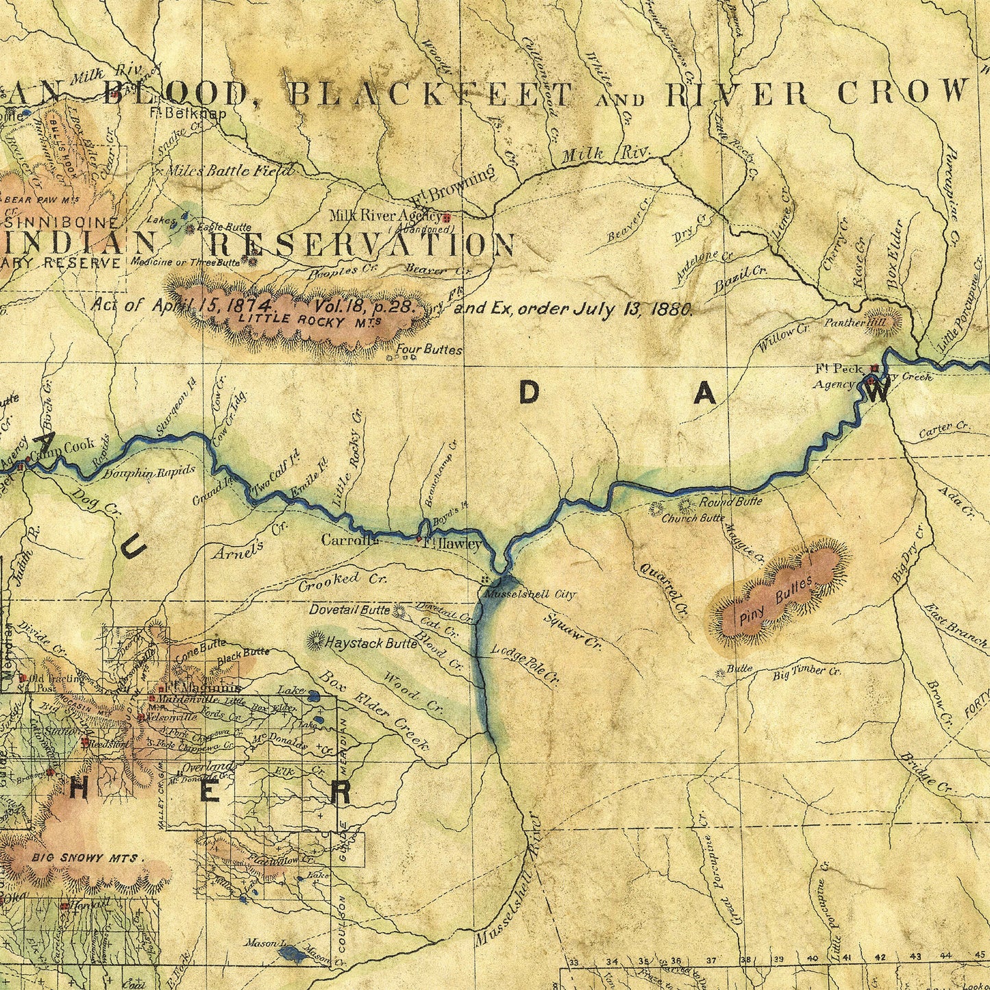 121 Texas,Gulf Of Mexico,Spanish 1906 Antique Map Prints,Hand Painted Map, Vintage Map Prints, Great River Arts,Print Maps by Lisa Middleton