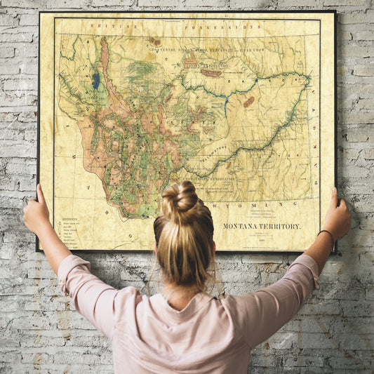 121 Texas,Gulf Of Mexico,Spanish 1906 Antique Map Prints,Hand Painted Map, Vintage Map Prints, Great River Arts,Print Maps by Lisa Middleton