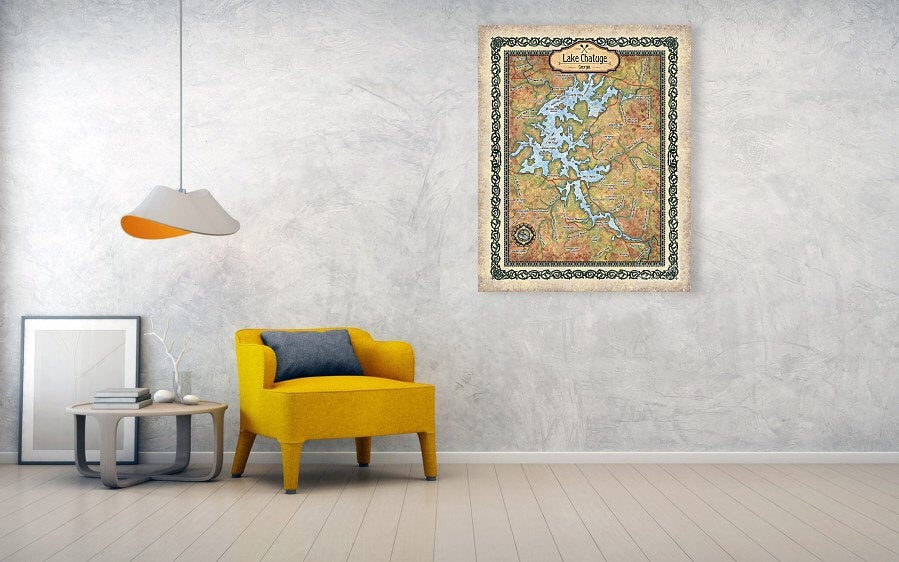 Lake Chatuge, lake chatuge map, Lake Chatuge Georgia, Georgia gifts, lake art, lake life, lake house, lake sign, lake house sign