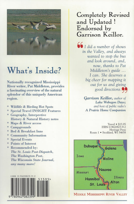 Discover America's Great River Road, Vol 2 - The Middle Mississippi River By Pat Middleton