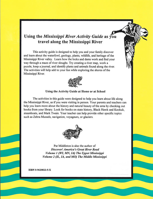 Mississippi River Activity Guide for Kids, Resource Kit for Teachers