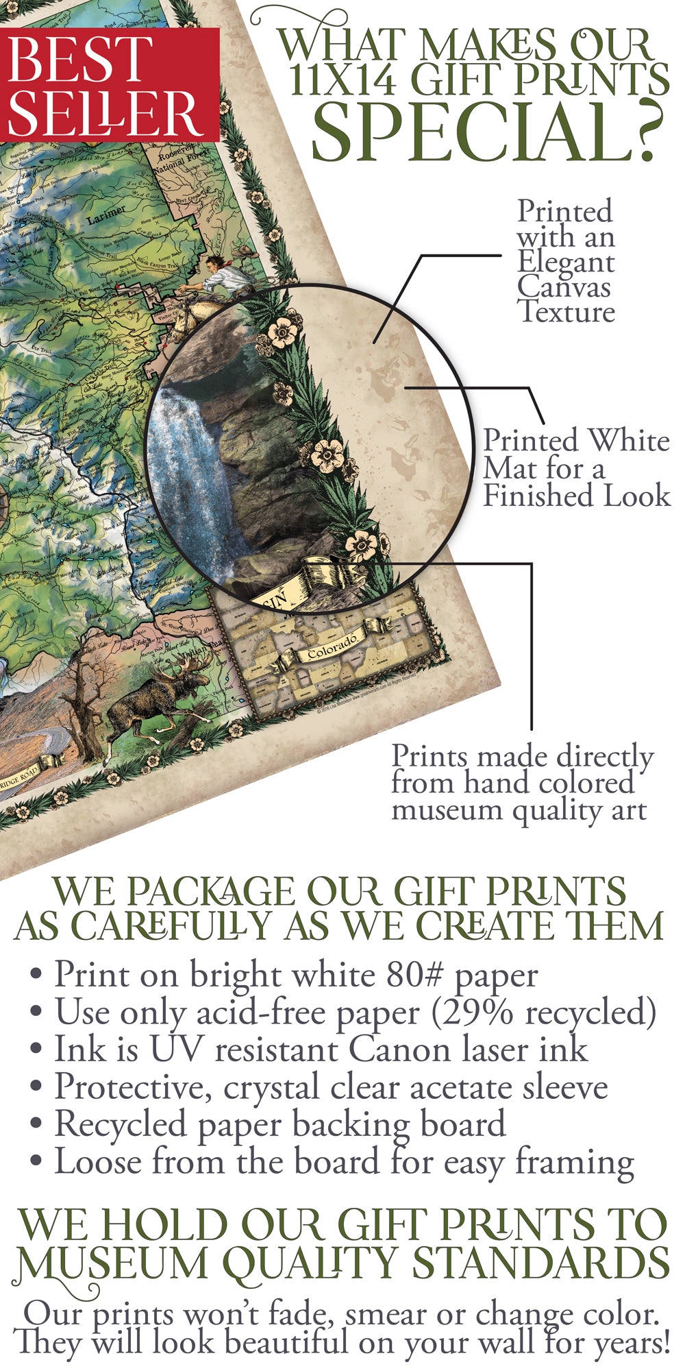Grand Canyon, Grand Canyon map, grand canyon national park, Yellowstone national park, Bryce canyon, Zion, national park map, western decor