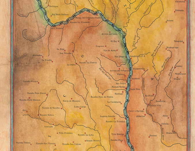 226 Rio Grande River Map