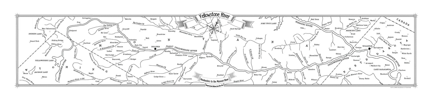 228 Yellowstone River, Headwaters to the Missouri River