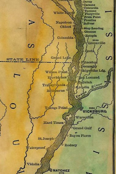 039 Father of Waters 1887 Mississippi River