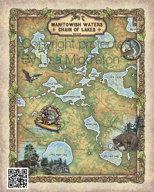 Manitowish Waters Chain of Lakes Wisconsin