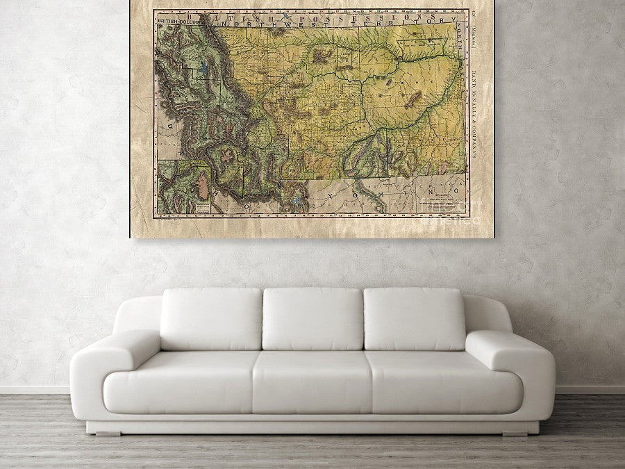 252 Montana Railroads 1893 Version 2