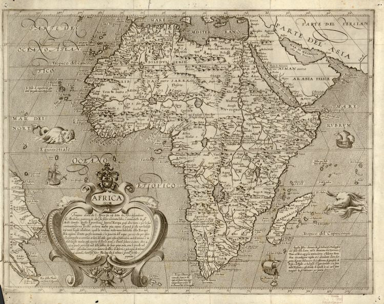 Educational Map Series: Africa.