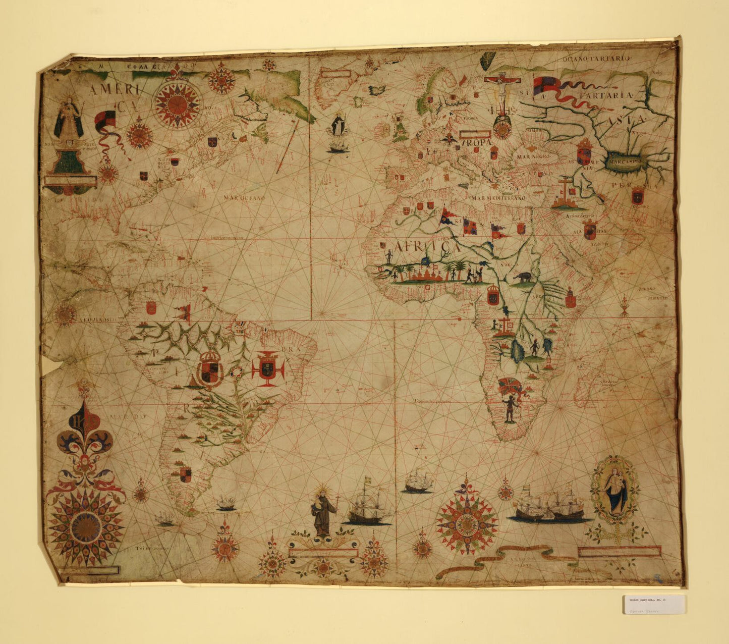 Educational Map Series: Old Africa Collection