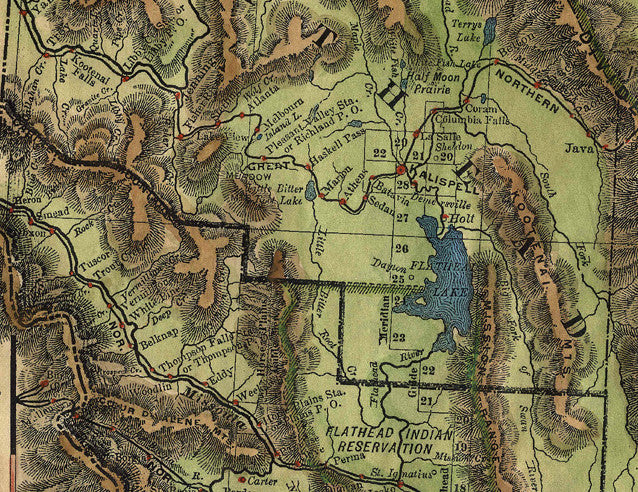 079 Montana Railroads 1893