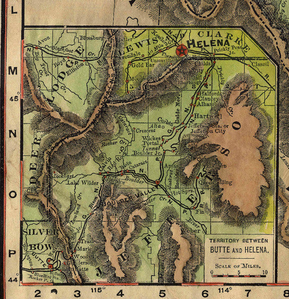 079 Montana Railroads 1893