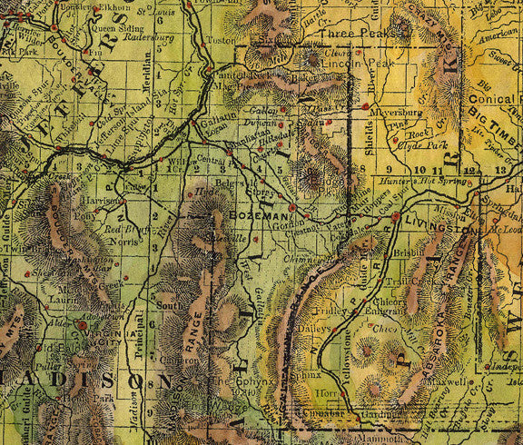079 Montana Railroads 1893