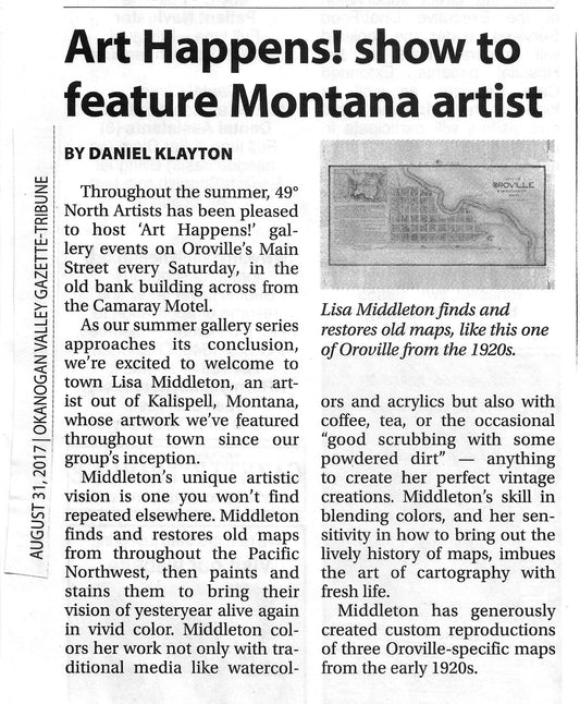 Delightful Gallery Event and Media Announcement in North Central Washington image