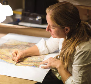 Local Artist Breathes New Life into Old Maps image