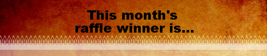 This Month's Raffle winner is.... image