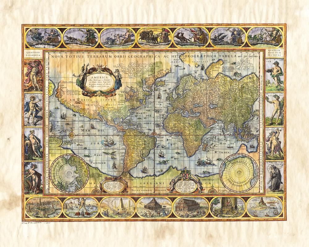 Discovery Map Series: Nova Totius Terrarum 1605 image