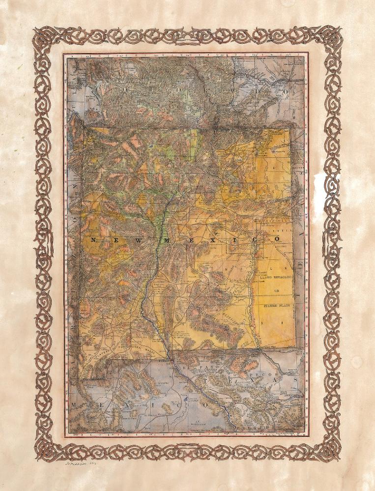 Discovery Map Series: New Mexico Wagon Roads 1879 image