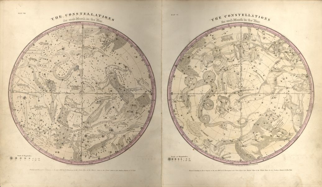 Celestial Charts Part 2: North and South Pole Constellations image