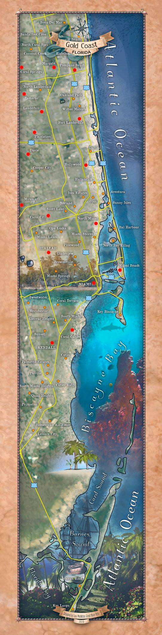 Coastal Map Collection