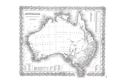 Paint your Own Historical Maps: AUSTRALIA
