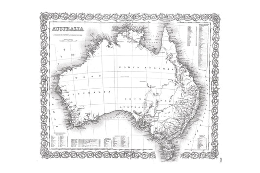 Paint your Own Historical Maps: AUSTRALIA