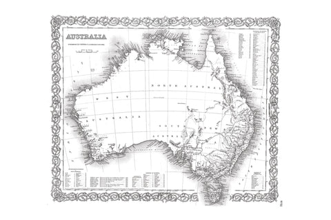 Paint your Own Historical Maps: AUSTRALIA