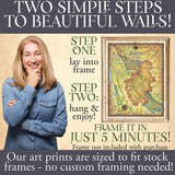 Bob Marshall Spotted Bear Montana Historic Map Art Print Poster Artwork Vintage Style Abstract Wall-Unframed Great Home Decor & Gift