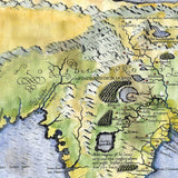 42 Florida:Floridae Americae Provinciae 1564 Florida vintage map,Vintage map,Vintage map art,map vintage,old map,antique maps,map art vintag