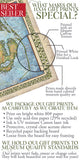 Great River Arts Outer Banks New No Illustrations Historic Map Reproduction Artwork Wall Art Print Vintage
