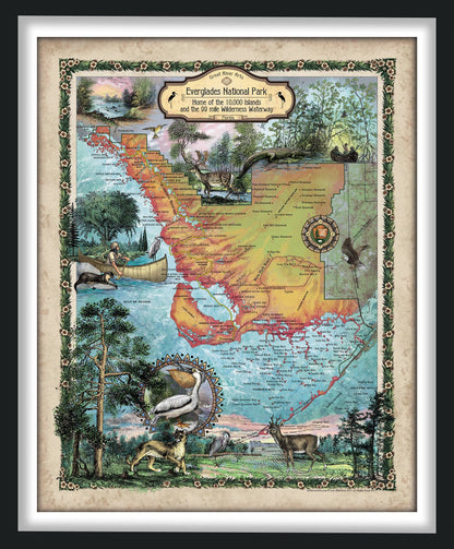 6-Map Florida Keys and Atlantic Coasts Collection