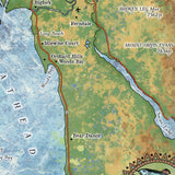 Flathead Valley, flathead lake, flathead lake mt, flathead lake map, whitefish Montana, montana map, whitefish, montana, custom valley art