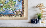 puget sound map, Washington map, Coupeville map, lopez island map, lopez island art, island life, orca art, orca art decor, ocean art, ocean