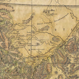 81 Montana Wagon Roads 1889 Vintage map art,Montana vintage map,old map,antique maps,map vintage,map art vintage,vintage map montana,map ant