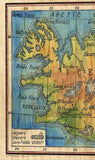 Iceland, iceland map, map of iceland, iceland print, iceland art, iceland poster, iceland gifts, travel gifts, old iceland art, nordic art