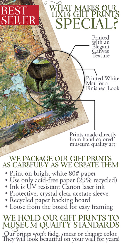 156, yellowstone, map yellowstone, yellowstone map, art yellowstone, yellowstone art, yellowstone national park, YNP poster, YNP art, YNP