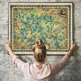 Lakes of Vilas County Wisconsin Historic Map Art Print Poster Artwork Vintage Style Abstract Wall-Unframed Great Home Decor & Gift
