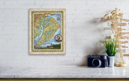 hilton head, South carolina gifts, island decor, atlantic ocean, harbour town lighthouse, charleston, Savannah, coastal decor south carolina
