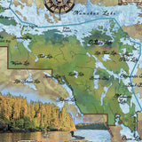 Voyageur Minnesota Historic Map Art Throw Blanket Sherpa Fleece Vintage Warm Blanket For Bed Sofa Couch Winter Travel & Gift