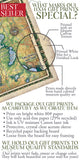 Great River Arts The Lakes of Madison Wi Historic Map Reproduction Artwork Wall Art Print Vintage