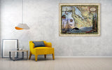 San Francisco Gift, California Gift, Custom Map Gift, San Francisco, San Francisco Art, San Francisco Print, California, Golden Gate Bridge