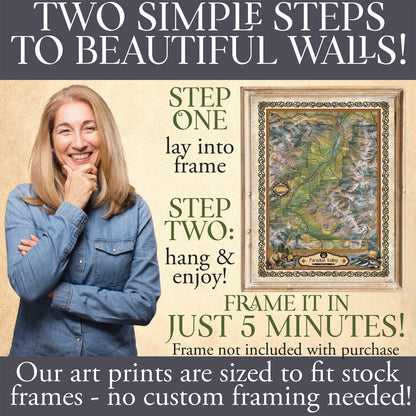 Montana map, paradise valley, bozeman, chico, livingston, yellowstone national park map, montana art, horse art, bear art map hand painted